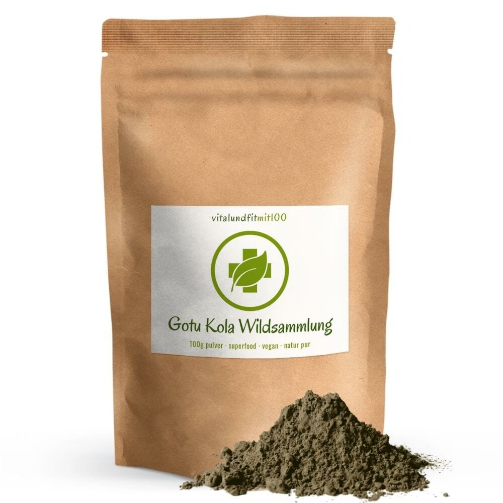 Gotu Kola Pulver Wildsammlung 100 g