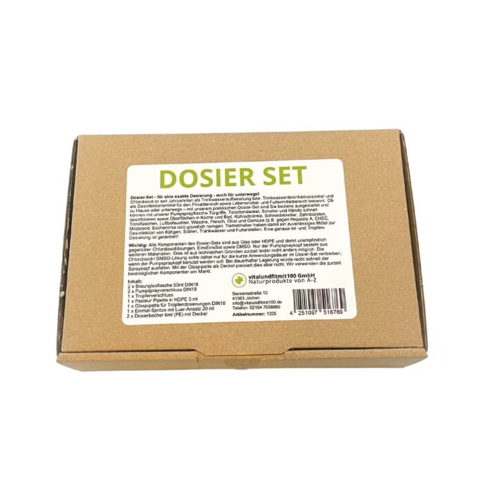 Dosier Set für CDS/CDL & DMSO